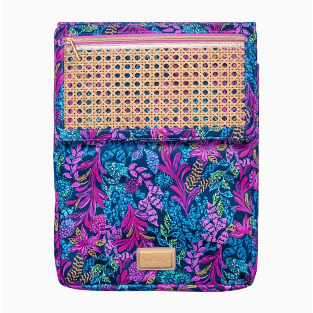 Lilly Pulitzer, Leatherette Laptop Sleeve, NEW, Fantastic Gift Item 🎁